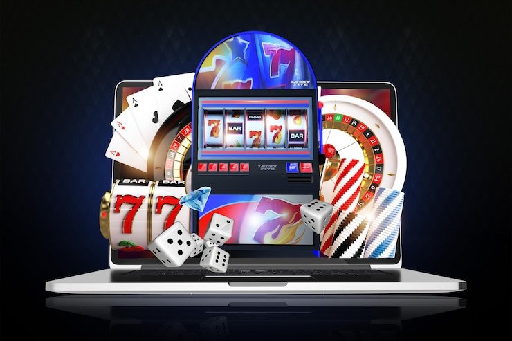 Bangladesh sports and casino-style entertainment hub on dark neon screen